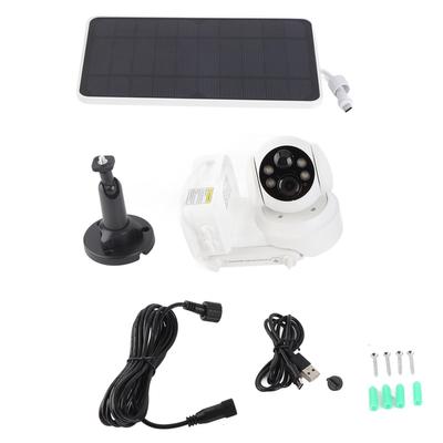 2MP Solar Camera Dual Light Full Colour 360 Degree Rotation Solar Security Camera for Home