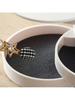 Rotating Multi-layer Desktop Storage Box Hair Accessories Jewelry Makeup BoxNWith Lid Dustproof Jewelry Box Jewelry Storage Box