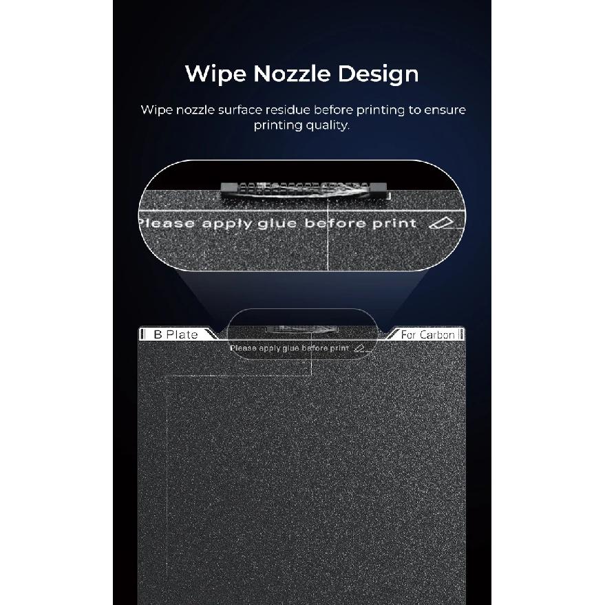 Creality Official original K1C PEI Build Plate Without Soft Magnetic Sticker 235x235mm K1C Printing Plateform Board Frosted