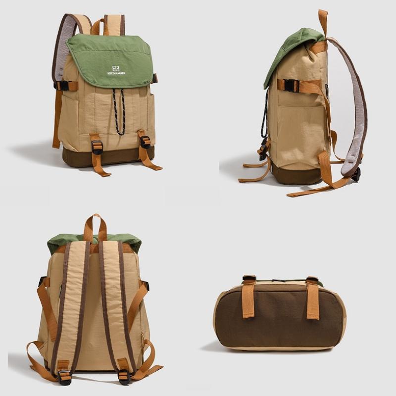 Oxford Contrast Color Backpack Travel Backpack Womens Backpacks