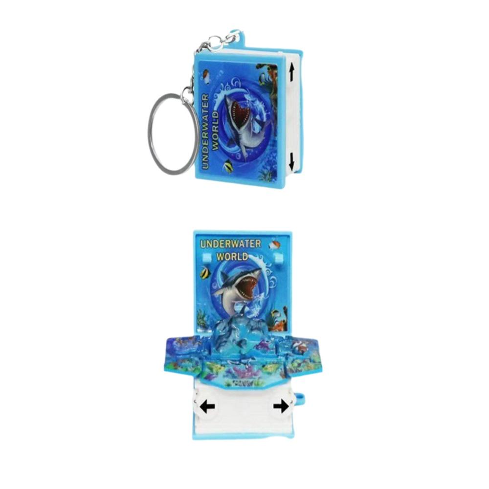 Party Favors Pop Up Keychain Dinosaur World Scene 3D Dinosaur Toys Fashion Dinosaurs Figures Book