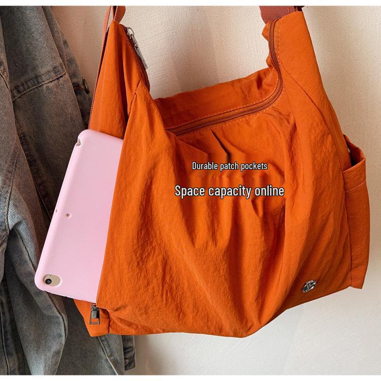 Large Capacity Women's Versatile Canvas Tote Bag - 2025 Travel & Commute Single Shoulder Bag