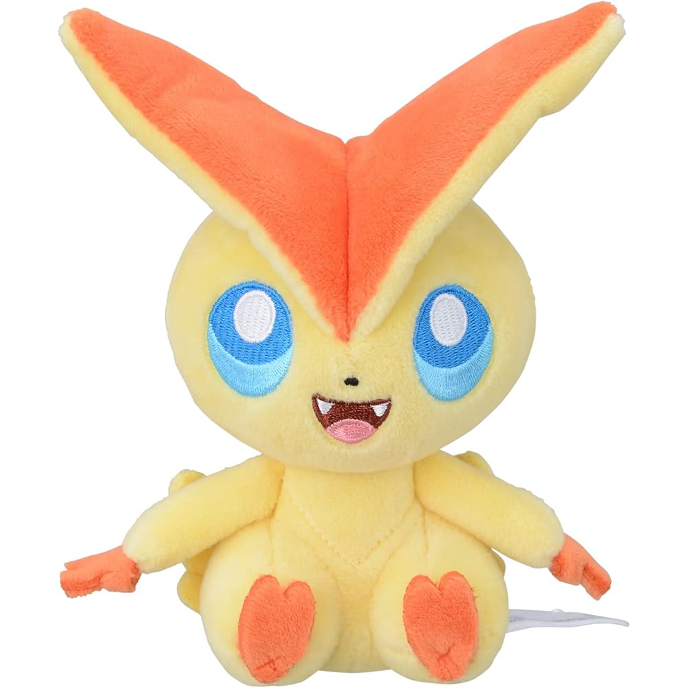 Pokmon Center Original Pokmon Fit Victini Plush Toy 15x11.5x7 cm