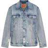Levis Vintage Distressed Ripped Denim Jacket Men Jackets Blue A5782-0006