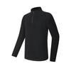Fleece Lined Warm Fashionable Simple Quality Sports Casual Golf Versatile Soft Comfortable Long Sleeve T-Shirt Men Tops Deep-Black A11M615218FBK