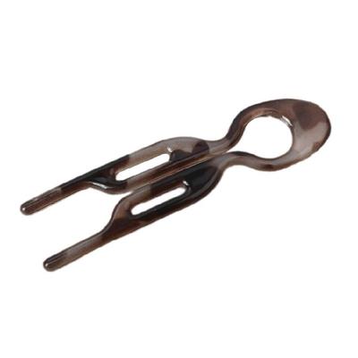 Moderni fermagli per capelli grandi in resina francese, accessori per lo styling per donne, forcine per chignon sofisticate per un look alla moda