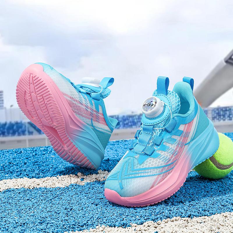 2025 Summer Through the Net Single Net Sports Shoes Boys Sports Class Running Shoes Girls Light Casual Shoes