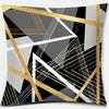 Fresh And Modern Geometric Printing Square Pillowcase Home Decoration Car Sofa Cushion Cover