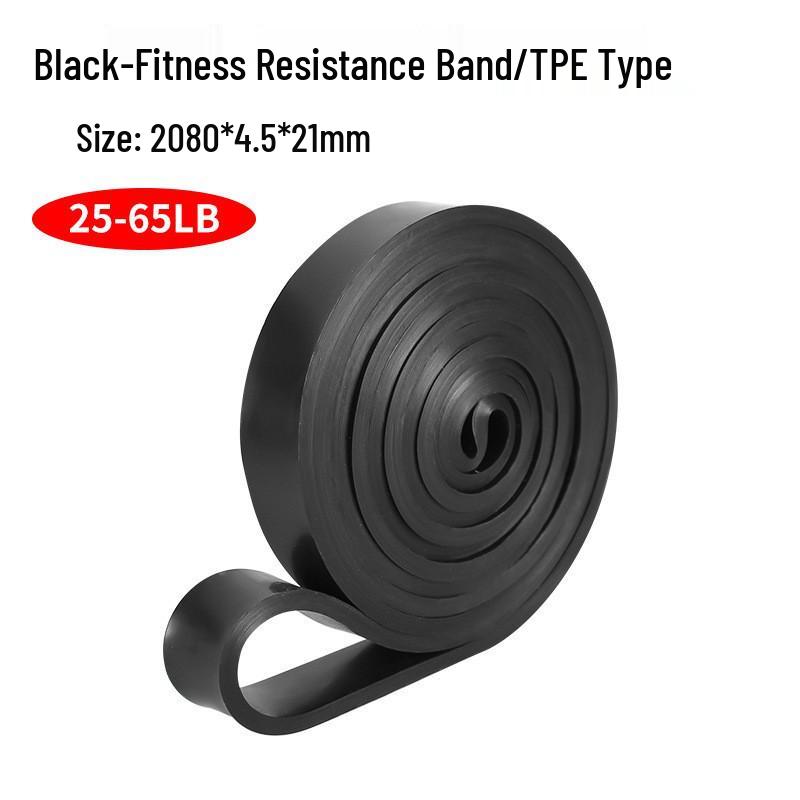 Prémiový TPE latexový elastický odporový pás pro jógu a fitness - ideální pro ramena, záda a boky