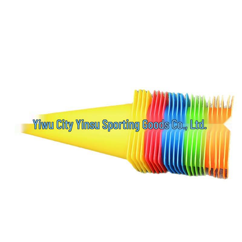 23cm Triangular Training Cones for Sports - Ideal for Basketball, Football, Skating, and Taekwondo