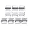 Metal Bra Strap Adjuster 25mm Bra Slide Buckle Rings for Zippers for Clothes and Bikini Accessories