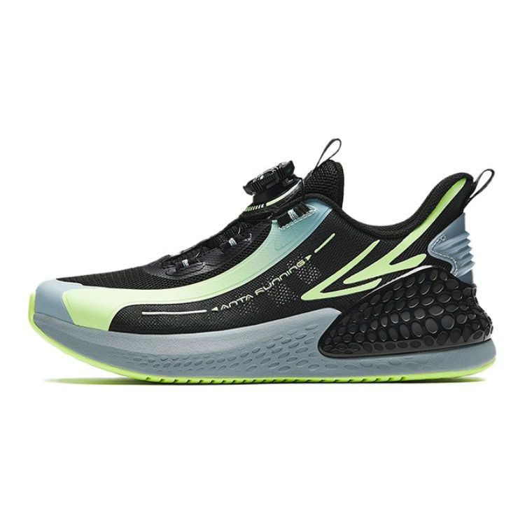 

Anta Детские кроссовки с амортизацией, износостойкие, дышащие, с низким верхом, для бега, детские кроссовки, черно-сине-зеленые A312425519-3 40