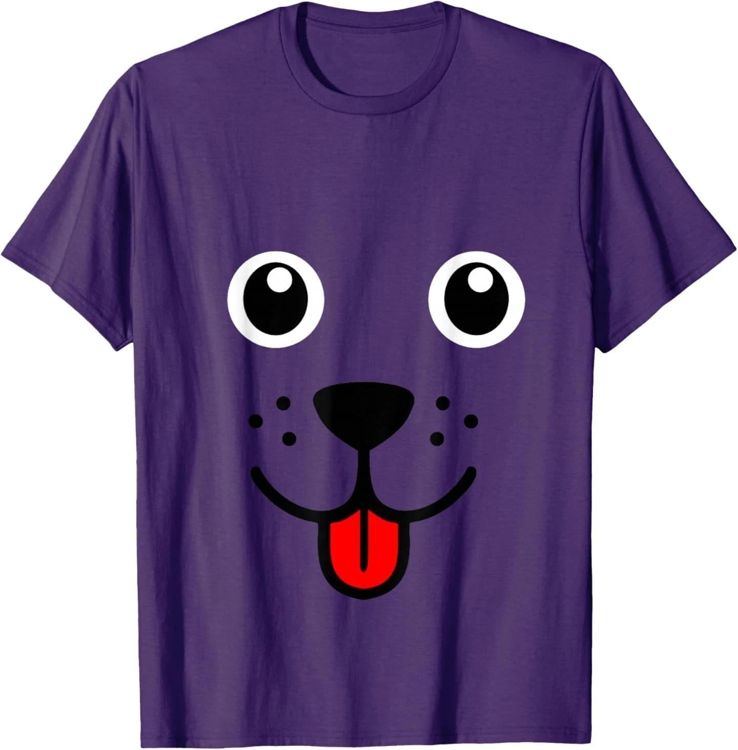 

Funny Pet Animal Dog Puppy Happy Emoticon Face T-Shirt Gift T-Shirt 2XL