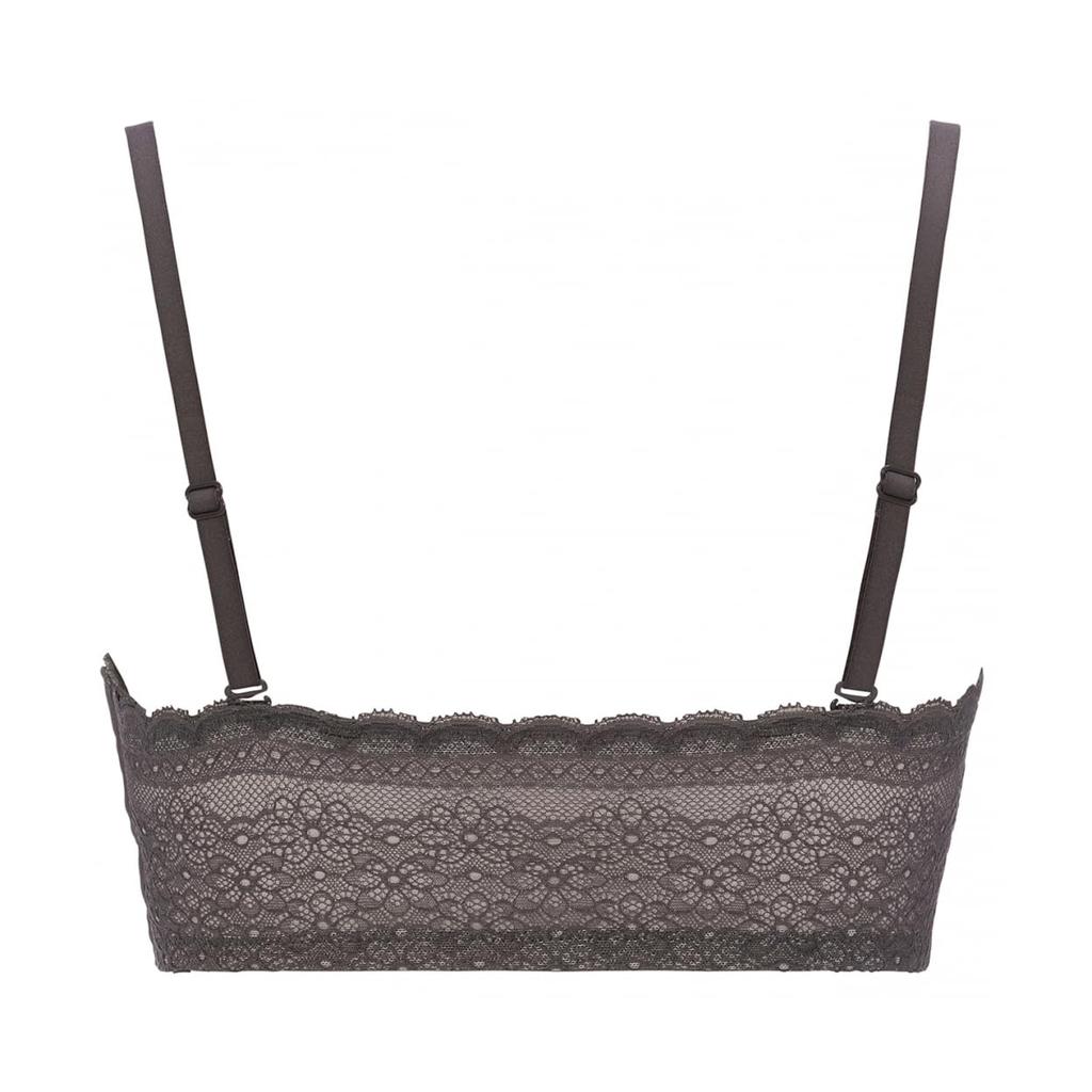 Amostyle Bandeau Bra Daisy Garden M002 Size F75 (Amostyle) (Removable Straps) (Beige)