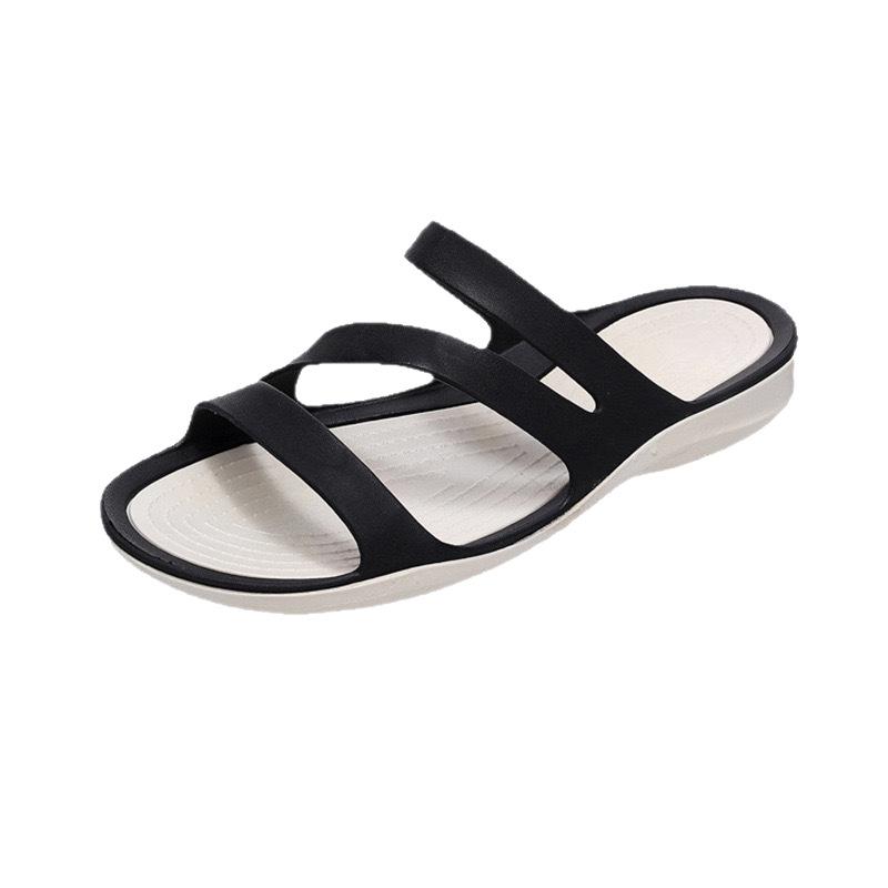 Women's 2025 Trendy Korean Style Color Block Sandals