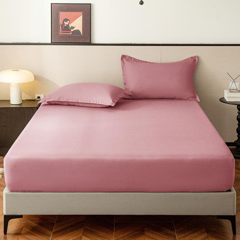 Single Fitted Sheet Three-piece Set European and American Size Fitted Sheets