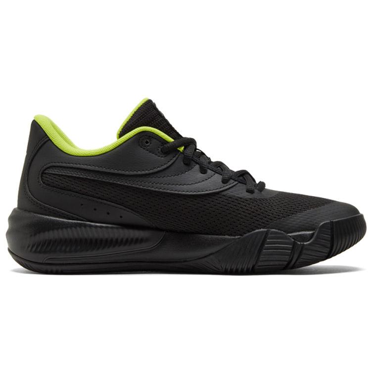 New PUMA Triple Basketball 'Black White' 195217-08