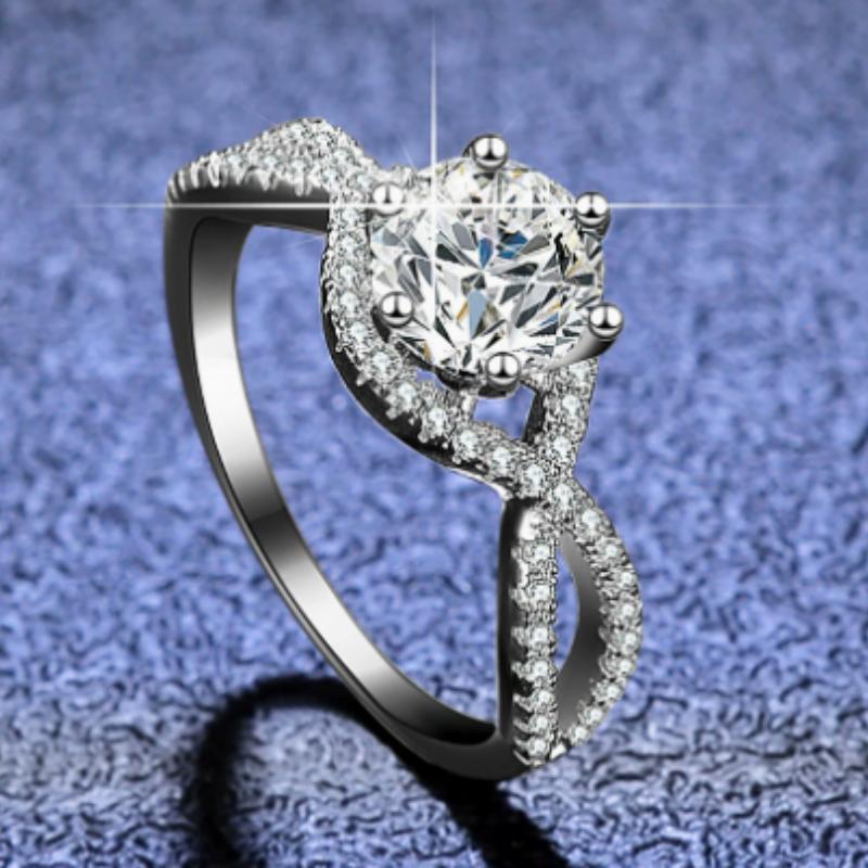 New Newest Wedding Bands Women's Rings with AAA CZ Temperament Female Engagement Proposal Accessories Eternity Trendy Zircon