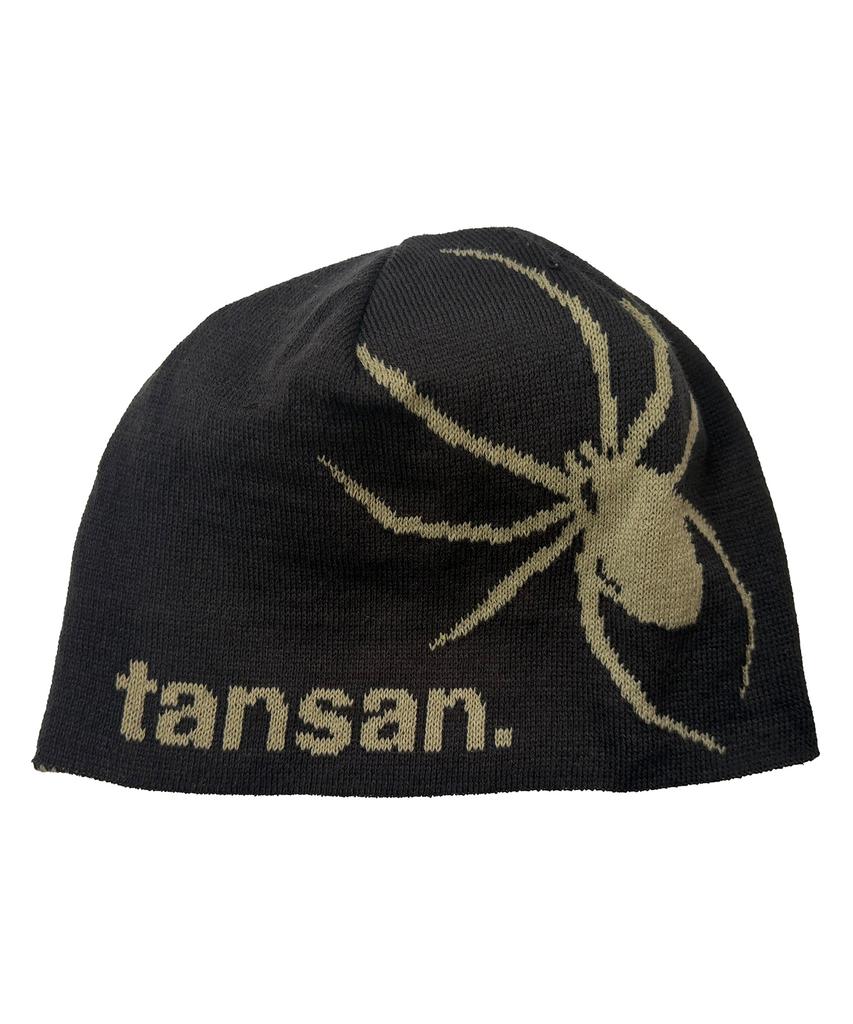 Tansanmageunesyum Jacquard Spider Beanie (Charcoal)