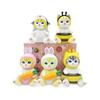 Cute Pvc Animal Costume Figurine Series 3 Rabbit Penguin Bee Collectible Blind Box