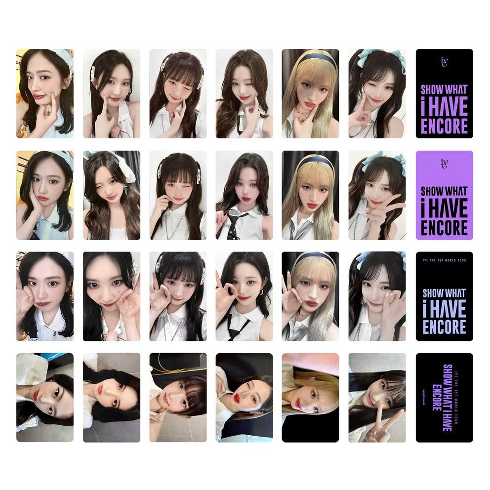 New Collection 2024 World Tour Ive Photocard Collection IVE SHOW WHAT I HAVE Photocard Album Goods