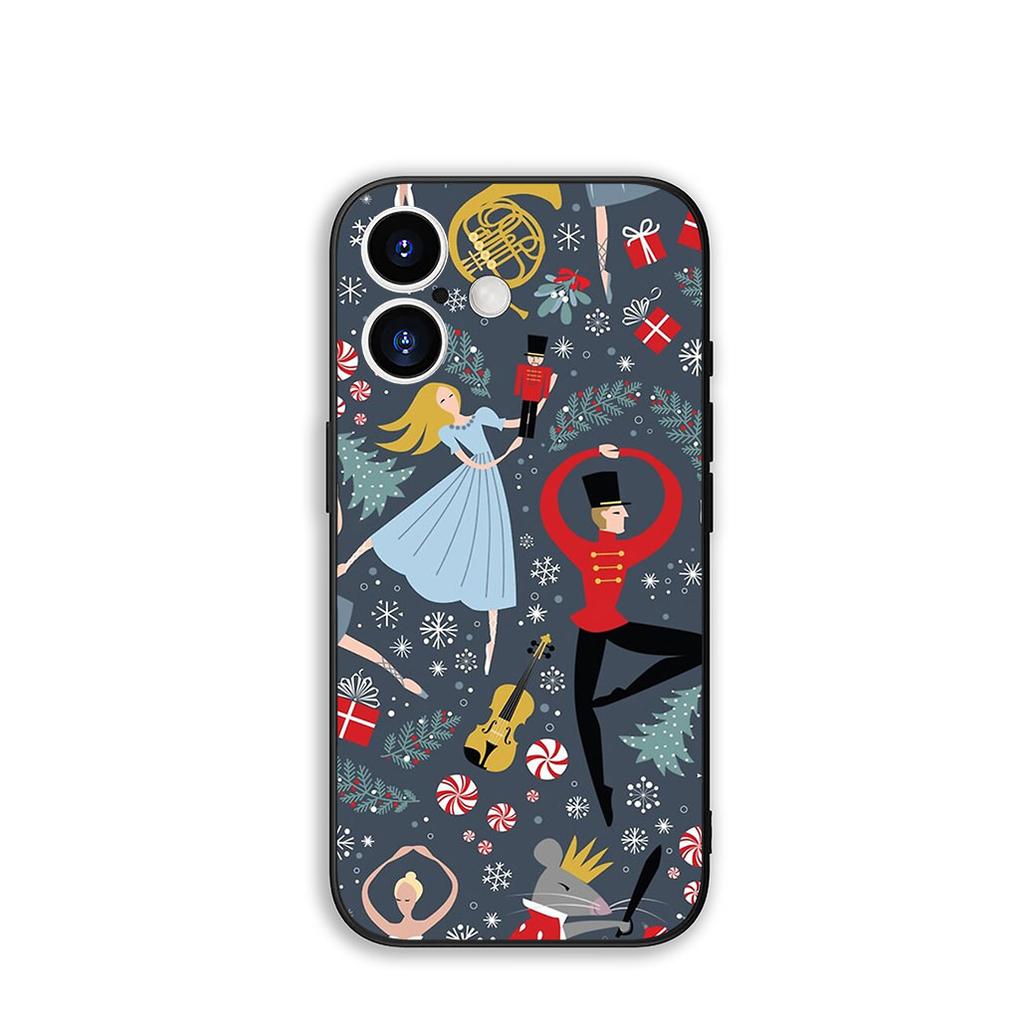 for Apple iPhone 16 15 14 Plus 13 12 Mini 17 Pro Max + 16E Air 16+ ProMax Phone Cover Case Ballerina Ballet Dancing Dance Girl