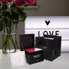 Flower Jewelry Box for Storage 2Sets Gift Box for Valentines and Birthdays