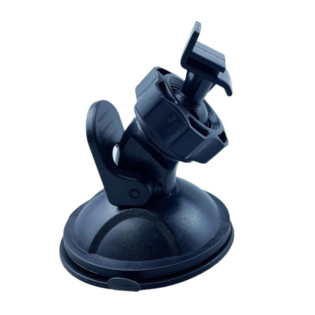 Universal 360° Rotating Dash Cam Mount with L-Shaped Silicone Suction Cup