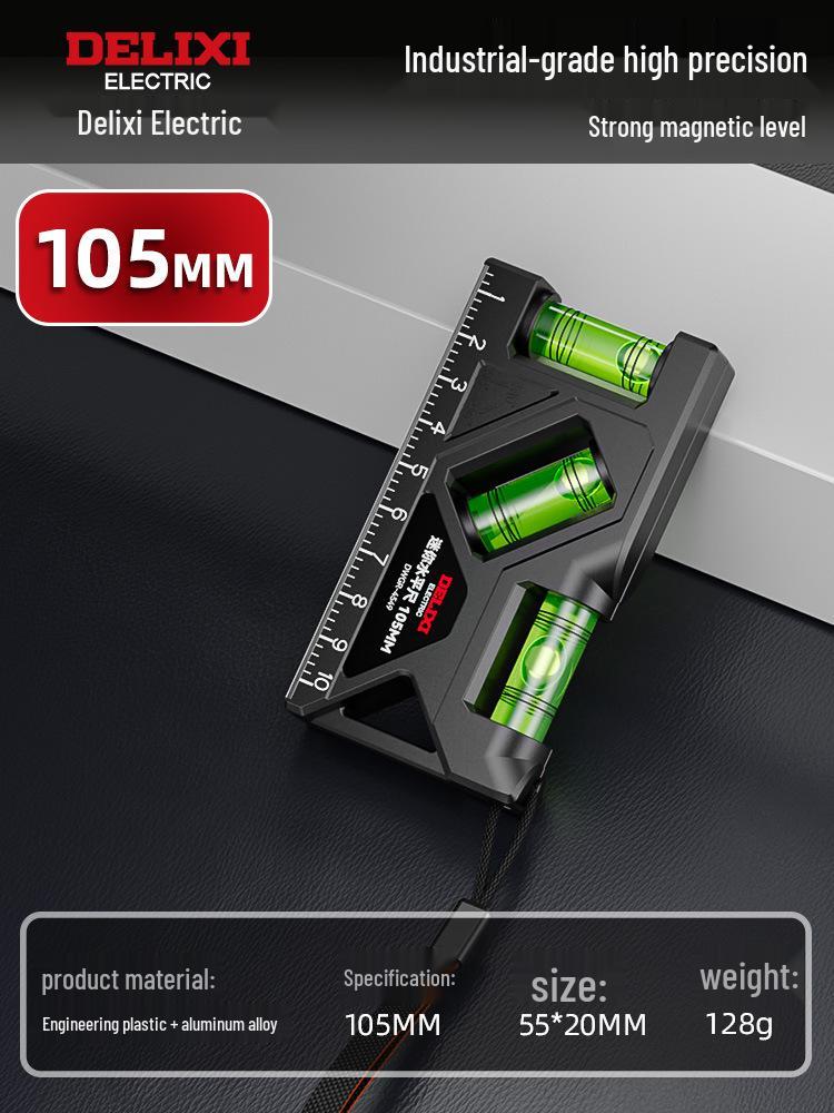 Delixi Hochpräzisions Mini Magnetischer Wasserwaage