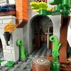 MOC Medieval Ancient Castles City Walls Towers Wooden Houses Military Buildings Street Scenes Small Particles Puzzle Bloc Building Set
