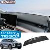 LINNUNU Für Chery Tiggo 9 Zubehör 2025 2024 Auto Armaturenbrett Abdeckung Matte Sonnenschutz Polster Vermeiden Licht Matte Instrumenten Teppich