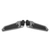 1Pair Motorcycle Foot Pegs Stylish Rugged Left Right   Resistant Rear Footrest Pedal For ADV150 ADV160