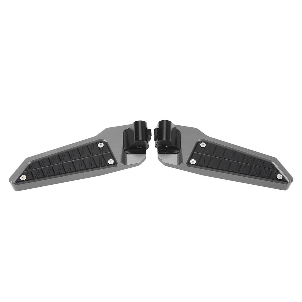 1Pair Motorcycle Foot Pegs Stylish Rugged Left Right Resistant Rear Footrest Pedal For ADV150 ADV160