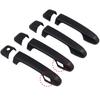 Car Accessories for Toyota 4Runner 2010- ABS Matte Black Exterior Side Door Handles Cover Trim