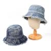 Cappello a Secchiello Vintage Lavato Disponibile Fabbrica di Origine Cappello a Secchiello Vintage in Denim
