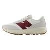 New Balance 370 Sea Salt Classic Crimson Men Sneakers White U370CB