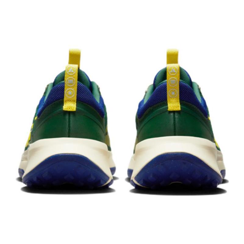 Nike Juniper Trail 2 Gorge Green Deep Royal Blue Coconut Milk Yellow Strike Sneakers DM0822-301