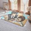 Anime A Junjou Romantica Floor Mat Eco  Flannel Doormat Non Slip Odorless Indoor Floor Rug Soft Short Plush Home Mat