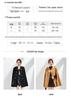 Manteau Cape Double Face en Laine pour Femmes Petite Taille 2025 - Laine Australienne Pure pour l'Automne/Hiver.
