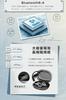 Improved SLuB Bluetooth True Wireless Air Conduction Sound Reduced Sound LED Automatic Compact and High Compatible with Multiple iOS and Android