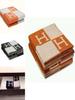 High-quality Wool Cashmere Blanket Warm Cozy Geometric Design Office Throw