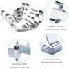 Teapot Cookie Cutter Set 5 inch 4 inch 3 inch 2 inch 4 Piece Tea Pot Cookie Cutters Shapes Molds Stainless Steel