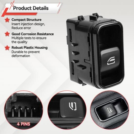 Passenger Side Power Window Switch fit for Mercedes-Benz Sprinter A9079050504