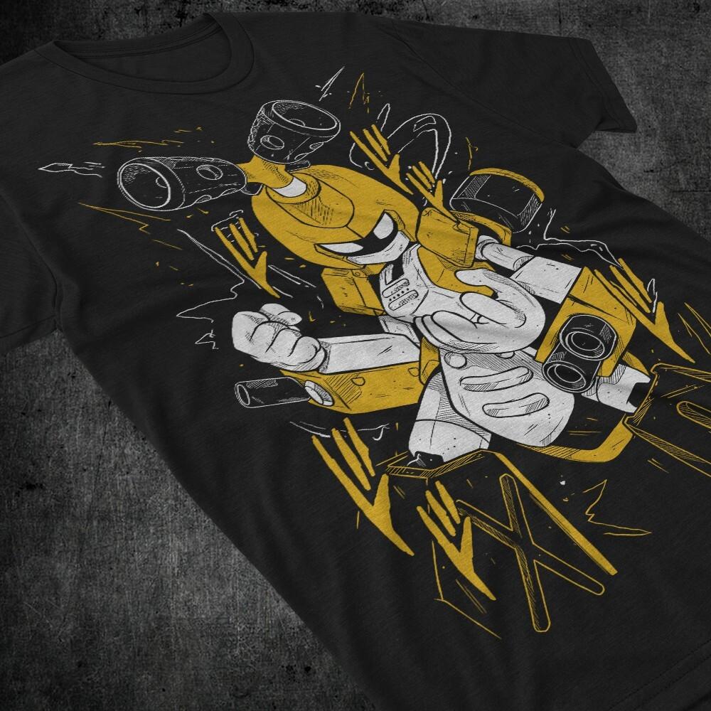 

Medabots Volume 4 Medabot Video Gamer Shirt Robot Metal Beetle Garage 9 L