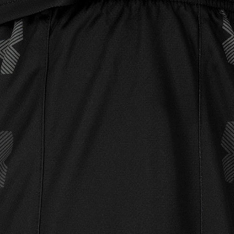 Under Armour Logo Print V-Neck Sleeveless Tank Top And Mid-Rise Shorts Basketball Set Men Sets Black 23500102-001+21500206-001
