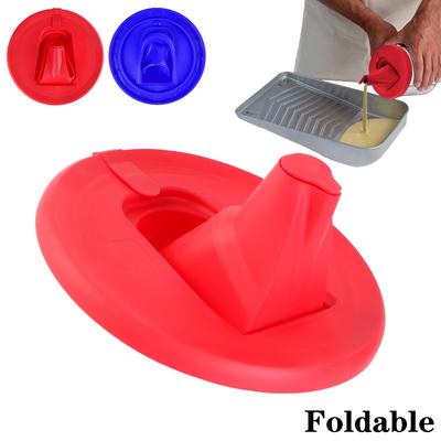 Retractable Spout Sealed with Collapsible Spout Paint Pouring Supplies for Paint Storage with Ventilation Hole Paint Can Lid