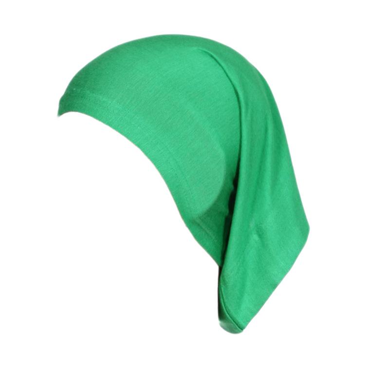 Silk Milk Elastic Undercap Ethnic Snood Solid Color Head Wrap