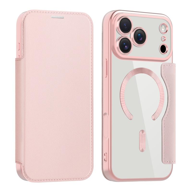 Fashion Wallet Magnetic Shockproof Protection for iPhone 17 Pro Max 16 15 Clear Back Cover Leather Flip 2 In 1 Case