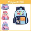 Adorable And Lightweight Cartoon Kids Backpack For School With Comfortable Curved Shoulder Straps
