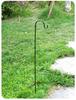Iron Sheep Hook Garden Lamp Stand for Outdoor Decor